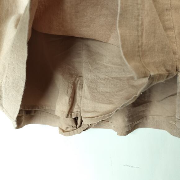 Abercrombie & Fitch Linen Blend Mini Skort - Picture 5 of 8